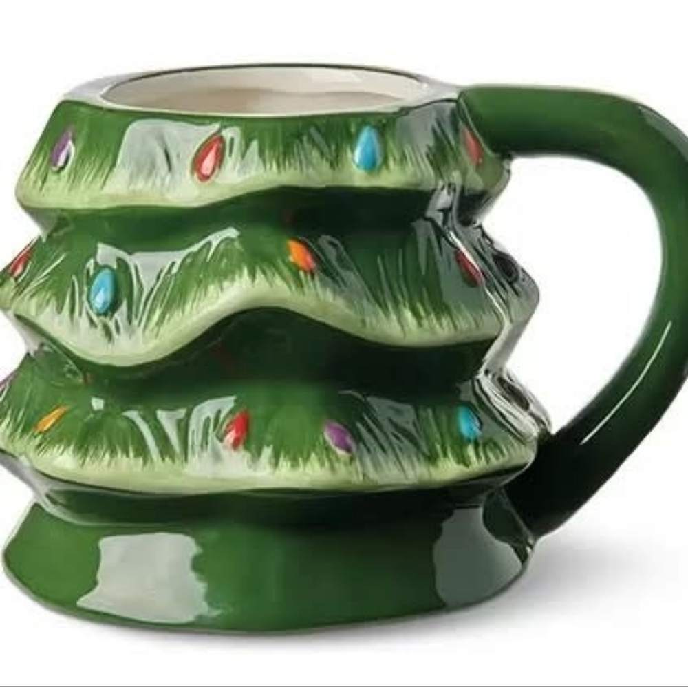 Festive Christmas Tree Mug